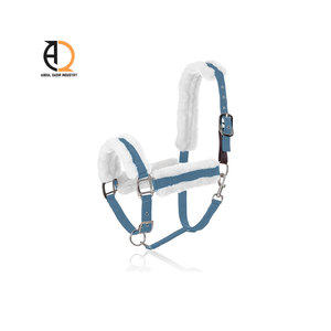 Nouveauté : Licol équestre réglable en cuir et nylon avec équipement d'équitation et longe pour cheval - Product Image 6