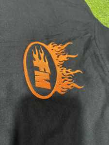 Camiseta de Fiesta para Hombre, Cuello Redondo, Corte Regular, Diseño Vintage con Lavado Ácido, Impresión DTG, Parche Desgastado, Nueva Llegada, Mejor Calidad - Product Image 3