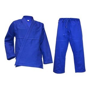 Personalizado azul perla tejido Unisex brasileño Jiu Jitsu Judo Kimono Jiu Jitsu uniforme OEM servicio Karate MMA kimono de jiu jitsu - Product Image 1