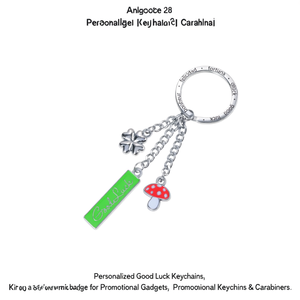 Portachiavi e Moschettoni Personalizzati Portafortuna per Gadget Promozionali - Product Image 2