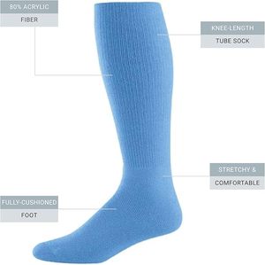 Coton de haute qualité unisexe femmes et hommes noir blanc gris course gym sport athlétique rembourré cheville chaussettes de compression - Product Image 4