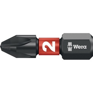 Jeu de 10 embouts d'impact WERA 851/1 IMP DC PH2 de 1/4 po, longueur 25 mm, dans boîte DC - Product Image 1