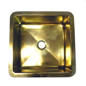 Évier en laiton de luxe pour les espaces de salle de bain haut de gamme, créant une ambiance royale avec une construction en métal solide - Product Image 2