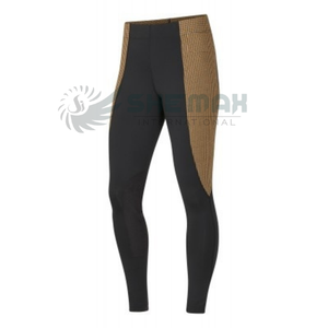 เลกกิ้งสำหรับผู้หญิงดีไซน์เอวสูงสวมใส่สบายระบายอากาศได้ดียืดได้สี่ทางพร้อมที่จับที่นั่งซิลิโคน - Product Image 1