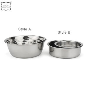 Wholesales Durable Custom Luxury Metal Food and Water Feeding Insulated Stainless Steel Pet <b>Cat</b> Dog Bowl - Product Image 3