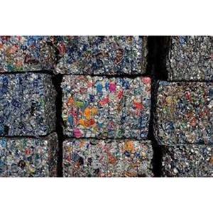 Prêt pour le recyclage industriel Nettoyer les déchets d'aluminium de l'UBC en vrac Bidons de boisson usagés pour les applications de fusion - Product Image 1