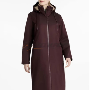 Women horse riding <b>long</b> <b>coat</b> 2025 affordable stylish waterproof premium equestrian outerwear women horse riding jacket - Product Image 1