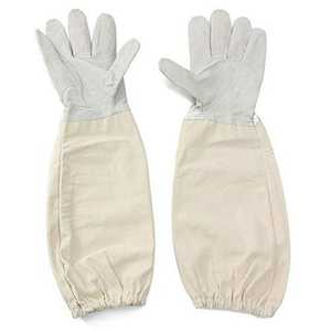 Guantes de apicultura de cuero personalizados Mangas DE SEGURIDAD ventiladas de manga larga Protección antipicaduras Pantalla táctil antivibración para - Product Image 4