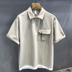 เสื้อโปโลชายแขนสั้นระบายอากาศธุรกิจลำลอง2025ฤดูร้อน - Product Image 2