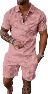 Conjuntos de Verano de 2 Piezas para Hombre con Logotipo Personalizado, Conjuntos de Camiseta y Pantalones Cortos Casuales de Calle de Alta Calidad - Product Image 2