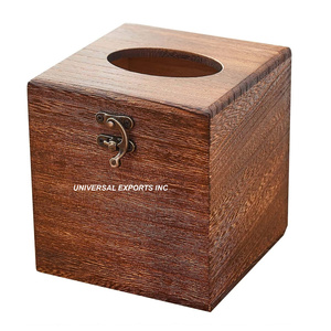 Boîte à mouchoirs en bois de table Hotel Ware porte-mouchoirs fait main d'excellente qualité nouvelle boîte à mouchoirs en bois élégante et classique - Product Image 6