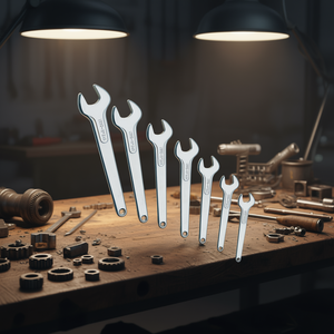 Juego de 7 llaves de boca abierta de un solo extremo para diversas tareas, herramienta versátil de Usag - Product Image 3