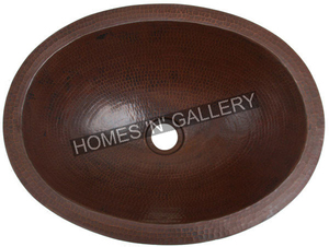 New Charola <b>Square</b> Copper Sink Bathroom Bar Sinks Bathroom Copper Sink Luxury Dark Matte Custom Manufacturer Supplier - Product Image 4