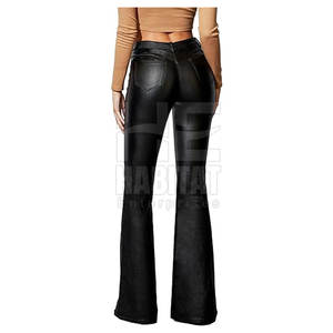 Pantalones de cuero para mujer Low Moq, ajustados, de alta calidad, suaves, de cuero genuino, elegantes y duraderos - Product Image 5