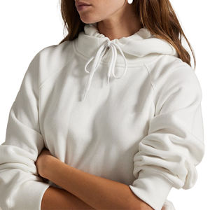 Vente en gros – Sweat à capuche décontracté d'hiver 100 % coton, anti-rétrécissement, tissé, brodé, anti-boulochage, imprimé sur mesure, service OEM - Product Image 5