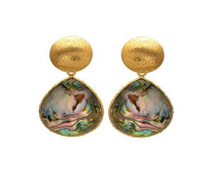 ใหม่มาถึง Ablon สองเท่าพลอย925สเตอร์ลิงรอบและลูกแพร์รูปร่างต่างหูเงิน - Product Image 1