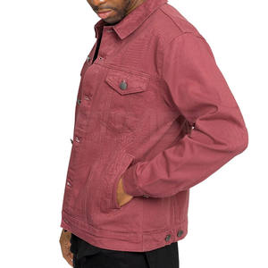Chaqueta de Mezclilla de Invierno para Hombre, Estilo Clásico, Duradera, Ecológica, Transpirable, con Logotipo Frontal en Lona - Product Image 3