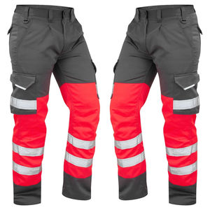 Pantalons de sécurité routière personnalisés de la plus haute qualité, vêtements de travail respirants, pantalons de chantier avec logo personnalisé - Product Image 3