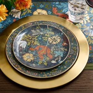 ที่มีคุณภาพที่เหนือกว่าการตกแต่งห้องรับประทานอาหารโลหะเป็นมิตรกับสิ่งแวดล้อมสำหรับแผ่นชาร์จที่มีระดับการให้บริการร้อนพื้นผิวการออกแบบที่น่าสนใจที่สุดสำหรับ - Product Image 3