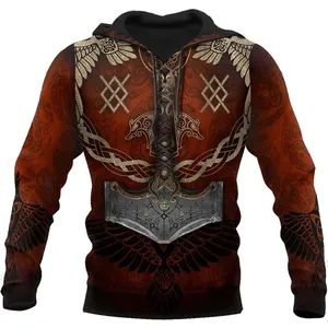 Vente en gros de pull-over à capuche en polyester/coton molletonné unisexe personnalisé pour hommes automne 3D gaufré écologique respirant - Product Image 5