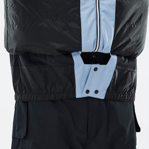 Chaqueta de esquí impermeable de diseño personalizado para hombre OEM con opciones de impresión y etiquetado de logotipo de material transpirable - Product Image 6