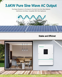 Inversor Solar Híbrido de 3.6kW 24V, IP54 Impermeable, Conectado/Desconectado de la Red, Onda Sinusoidal Pura, <span class=keywords><strong>Directo</strong></span> de Fábrica - Product Image 3