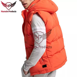 เสื้อกั๊กบุนวมแขนกุดมีฮู้ดสำหรับผู้ชายเสื้อกั๊กให้ความอบอุ่นใหม่ล่าสุดสำหรับฤดูหนาว - Product Image 2