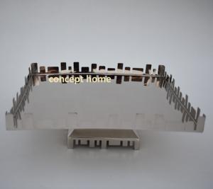 Soporte para Pastel de Acero Inoxidable al por Mayor de Fábrica, Diseño Elegante y Lujoso de Mariposa Dorada, Ecológico para Decoración de Pasteles - Product Image 1