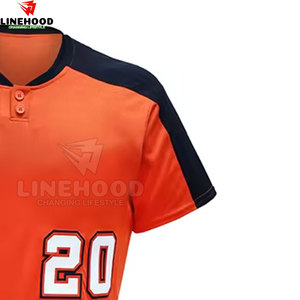 Uniforme de béisbol hecho a medida más vendido, conjuntos transpirables, ropa de equipo, diseño de tendencia superior - Product Image 5