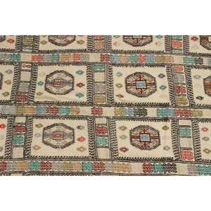 Tapis de 4,2 x 5,7 pieds, tapis vintage décoratif, tapis floral marron - Product Image 5