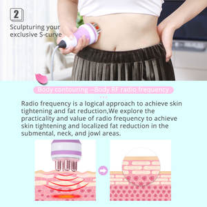 미니 2In1 다극 체중 감소 얼굴 주름 제거 조각 기계 - Product Image 6