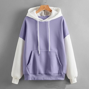 เสื้อผ้าผู้หญิง เสื้อฮู้ดดี้และเสื้อสเวตเชิ้ต แขนยาว คุณภาพสูง ผ้าฟลีซหนา เสื้อสเวตเชิ้ตมีฮู้ด สำหรับฤดูใบไม้ผลิ ฤดูใบไม้ร่วง ฤดูหนาว - Product Image 2