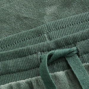 Enfants coton enfant en bas âge bébé filles cravate teinture tenues décontractées hiver pull à capuche hauts et pantalons ensemble avec col rond imprimé Design - Product Image 5