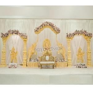 El escenario temático de elefante más bonito para boda del sur de la India, boda étnica, escenario temático de elefante, escenario temático de elefante de boda india - Product Image 1
