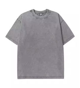 Camisetas de lavado ácido para hombre 100%, ropa informal de alta calidad, camiseta ligera y superventas con lavado ácido para hombre de peso pesado - Product Image 5