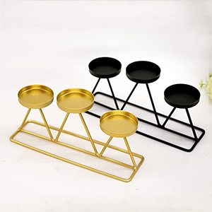 Top Quality <b>Black</b> Candelabras for Home Furniture Floor Decoration Hotel Centerpiece Luxury Candles Stand Antique Candelabras - Product Image 4