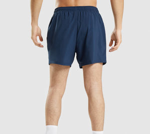 Pantalones Cortos Deportivos de Secado Rápido con Dobladillo Dividido de Poliéster y Elastano Personalizados para Hombre, Pantalones Cortos Deportivos para Correr al por Mayor - Product Image 6