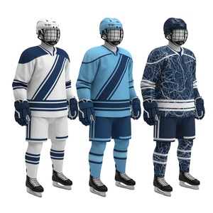 Uniformes sublimados personalizados para camisetas de hockey sobre hielo-Material Dry Fit Pro-Logotipo de tu equipo - Product Image 1