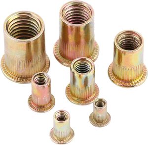 M3 4 5 6 8 10 12 pour Pem Métrique Pouces En Acier Inoxydable Galvanisé Zinc Carbone Poli Nickelé Insert Hex Plat pour Cylindrique - Product Image 4