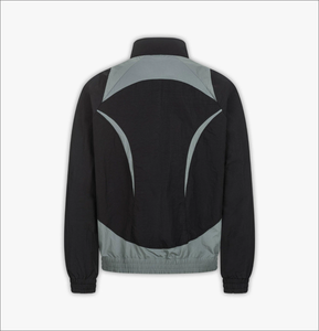 Veste coupe-vent pour homme, imperméable, en nylon et polyester, solide, à capuche, légère, ensemble de survêtement d'hiver, ensemble de sport actif - Product Image 4