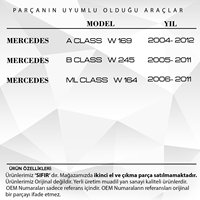 Cubierta de interruptor de ventana derecha para Mercedes Clase A W169 (envío desde el fabricante de Turquía) Código de producto: WB2279