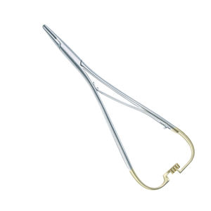 Portaagujas Mathieu Manual Premium de alta calidad, instrumento quirúrgico reutilizable certificado CE para uso hospitalario, venta al por mayor - Product Image 1