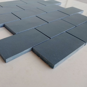 Azulejo de mosaico de cerámica de cuerpo completo más vendido al mejor precio Cro azul cobalto rectángulo Interior Exterior pared suelo piscina - Product Image 2