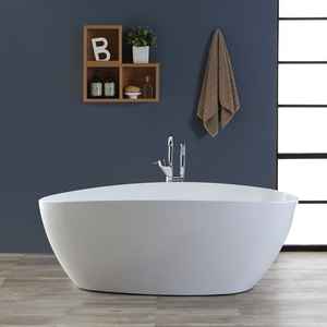 Baignoire autoportante design Rome, baignoires haut de gamme pour le confort et le style - Product Image 1
