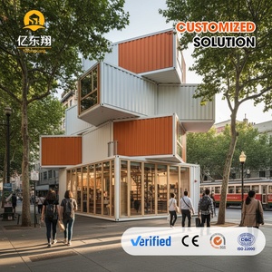 Container prefabbricato da 20 piedi per postazione di sicurezza in comunità con cancello e aree industriali - Product Image 1
