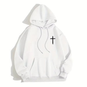 Vente en gros, sweat à capuche en molleton épais, coton surdimensionné pour hommes, sweat à capuche en polaire personnalisé, pull, vêtements décontractés, coton mélangé - Product Image 1