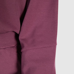 À la mode surdimensionné recadrée équipage femmes sweats à capuche impression personnalisée Fitness Gym sweats hiver Plus vêtements de sport strass pour les femmes - Product Image 6