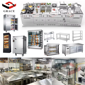 <span class=keywords><strong>GRACE</strong></span> Attrezzature da Cucina Personalizzate in Acciaio Inox per Ristoranti - Set Completo di Attrezzature e Forniture Commerciali Elettriche/a Gas - Product Image 1