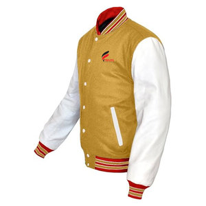 Chaqueta con letras con estilo para hombre de alta calidad, diseño único, chaqueta con letras de manga de cuero de gran calidad para hombre - Product Image 2