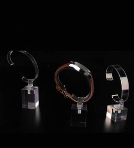 Soporte elegante de acrílico transparente personalizado para reloj de pulsera, exhibiciones y colecciones personales - Product Image 5
